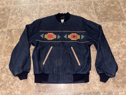 Giacca vintage western denim - giacca,