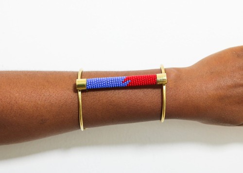 Bracciale ottone con - bracciale, in