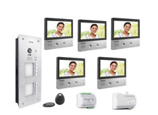 KIT VIDEOCITOFONO 5 FAMIGLIE