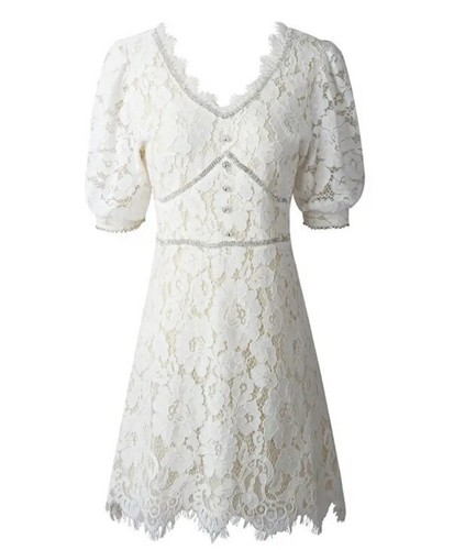 Abito bianco vintage - , sposa