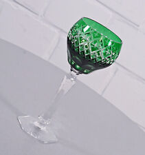 elegante cristallo al piombo Römer Weinrömer bicchiere da vino Prunkrömer verde