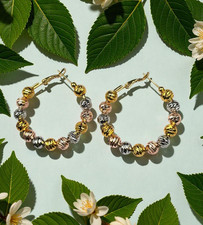 Orecchini Cerchi in Acciaio