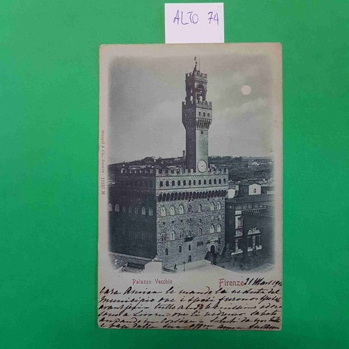 Cartolina firenze palazzo - firenze,