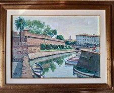 LANDI GIANCARLO, olio su tela