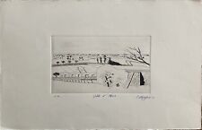 SALVATORE MAGAZZINI acquaforte