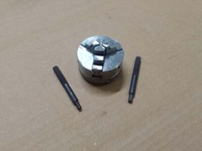 Mandrino a 3 ganasce autocentrante mini filettatura 50 mm M12 diametro tornio...