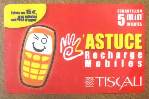 Tiscali astuce recharge - tiscali,