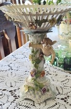 Centrotavola in porcellana di Dresda,  manifattura Meissen,  1900-1920 circa