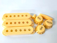 Accessori Ricambi Stratocaster Pomelli Copri Pickup Crema - SPEDIZIONE TRACCIATA