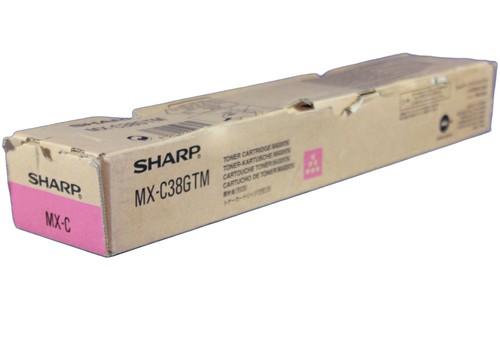 Sharp c38gtm toner - mx-c38gtm, magenta