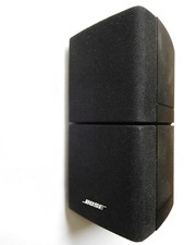 Altoparlante doppio cubo nero