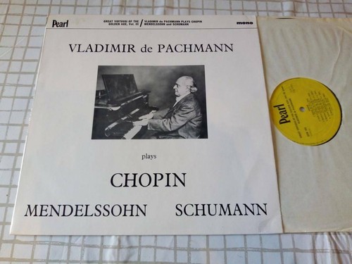 Vladimir pachmann plays - vladimir, de