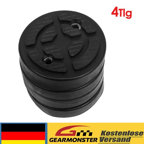 Piastre gomma supporti in - 4,