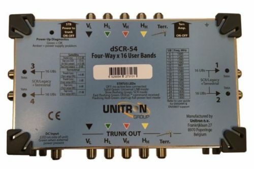 Nuovo unitron dscr quattro - dscr-54,