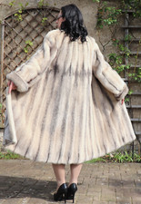 Cappotto In Visone Nero Coss