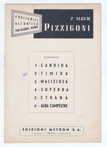Spartiti pizzigoni ballabili - 6,