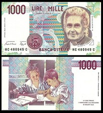 ITALY 1,000 I000 LIRE 1990 P