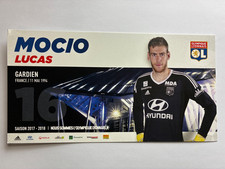LUCAS MOCIO-Olympique Lione 17/18-Francia-Ex-Annecy-AS Cannes-Frejus-Clubcard-AK