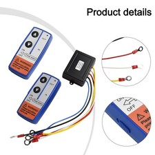 Kit Telecomando Argano Wireless 12V Impermeabile 2PZ per Uso Resistente