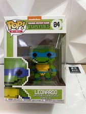 Funko Pop! 8 bit Teenage Mutant Ninja Turtles Leonardo 04 TMNT