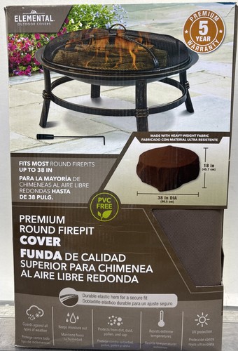 Fire pit cover - cover,, premium
