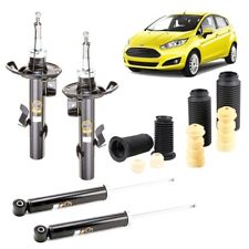 KIT 4 AMMORTIZZATORI FORD FIESTA VI 1.25 / 1.4 1.6 TDCi GPL + TAMPONI ANTERIORI