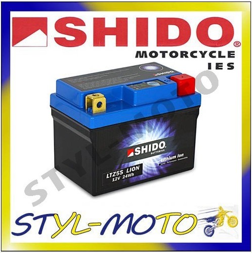 Batteria litio shido ltz5s - batteria,