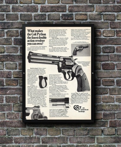 Poster colt python vintage - poster,