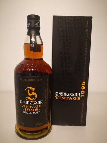 Springbank vintage 1996 ans - springbank, 12