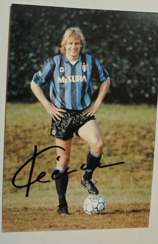 Autografo jurgen klinsmann - jurgen,