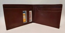 Portafogli Pierre Cardin pelle marrone uomo vintage