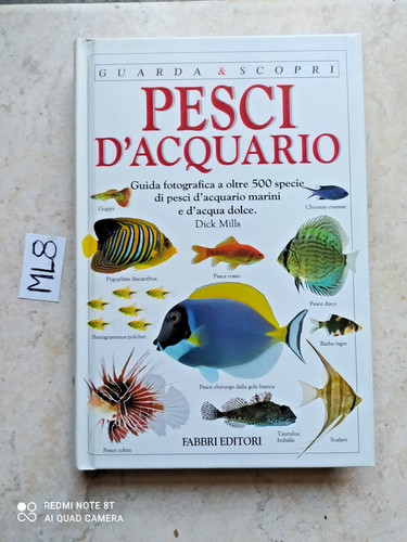Libro pesci acquario - libro, a