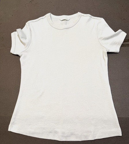 Shirt girocollo zara grigio - t-shirt,
