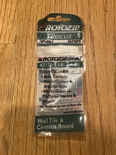 Rotozip tilecut zip bit rz125 - rotozip,