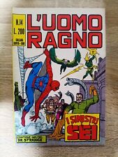 L'UOMO RAGNO N. 14 PRIMA SERIE CORNO NO RESA PERFETTO 