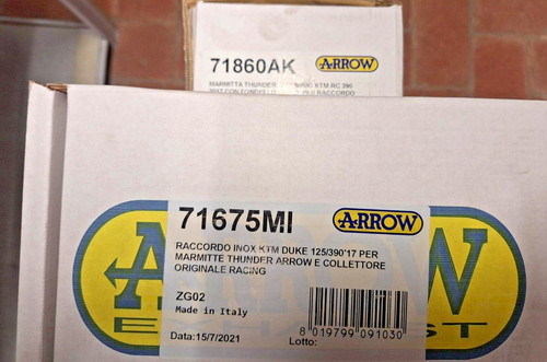 Scarico completo arrow per - arrow, ktm