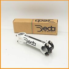 New  DEDA ZERO100 SERVIZIO CORSE STEM 130 THREADLESS AHEAD 1"1/8 ROAD BIKE WHITE
