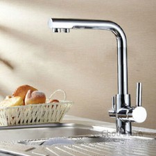 Rubinetto lavello cucina 3 vie