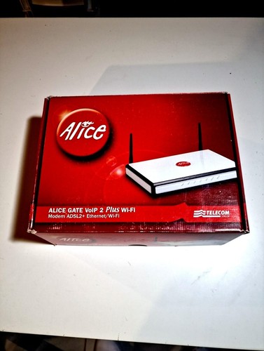 Router modem alice gate - alice, 2