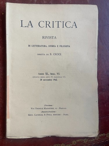 Critica anno fasc vi - fasc.,