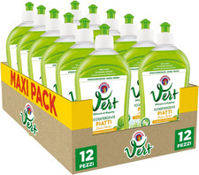 Vert Di Chanteclair - Ecodetergente Piatti, Limone E Basilico - Ipoallergenico, 