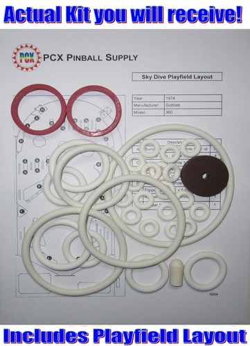 Kit anello gomma - , flipper