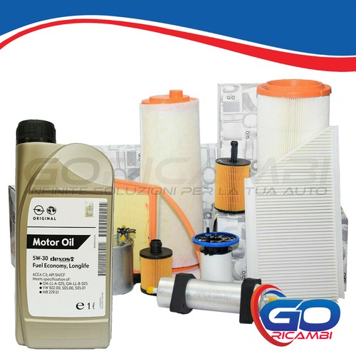 Kit tagliando filtri 5lt - kit,