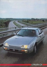Catalogue Brochure Citroen CX