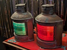 Luci di marcia antiche 14" in