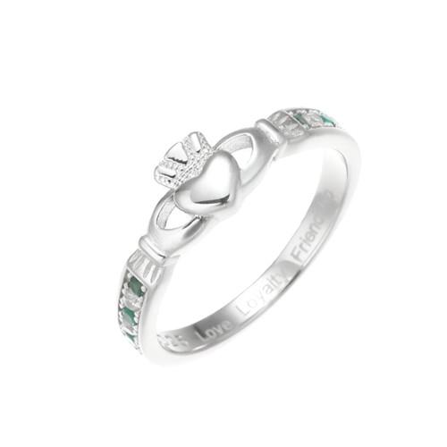 Women sterling silver green - women's,