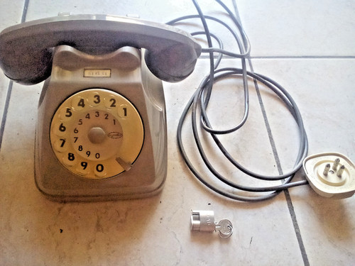 Telefono fisso rotella - fisso, a