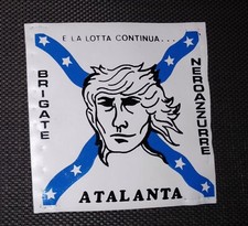 ULTRAS ATALANTA BRIGATE NEROAZZURRE NO WKA WILD KAOS Toppa patch ORIGINALE  '80