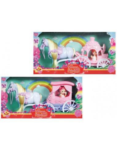 Carrozza cavallo bambolina - carrozza, e