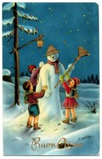 Cartolina 1756. Buon anno